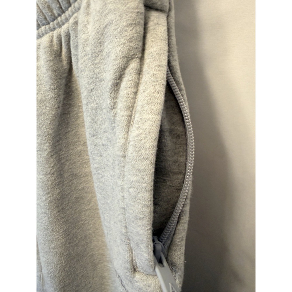 Aritzia Size XXS Sweatfleece Mega Fit Cozy Fleece Sweatpants Gray Wide Leg - Picture 3 of 11